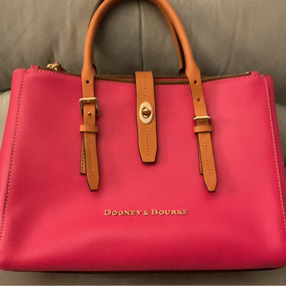 Dooney & Bourke Fuchsia Miller Satchel